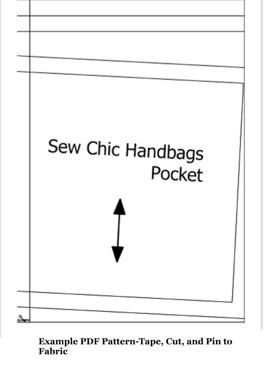 Basic Tote PDF Sewing Pattern with Video Tutorial – Sew Chic Handbags